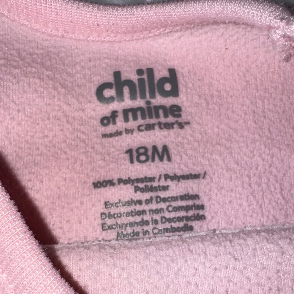 Carter's Blush Cat Graphic Sweatshirt